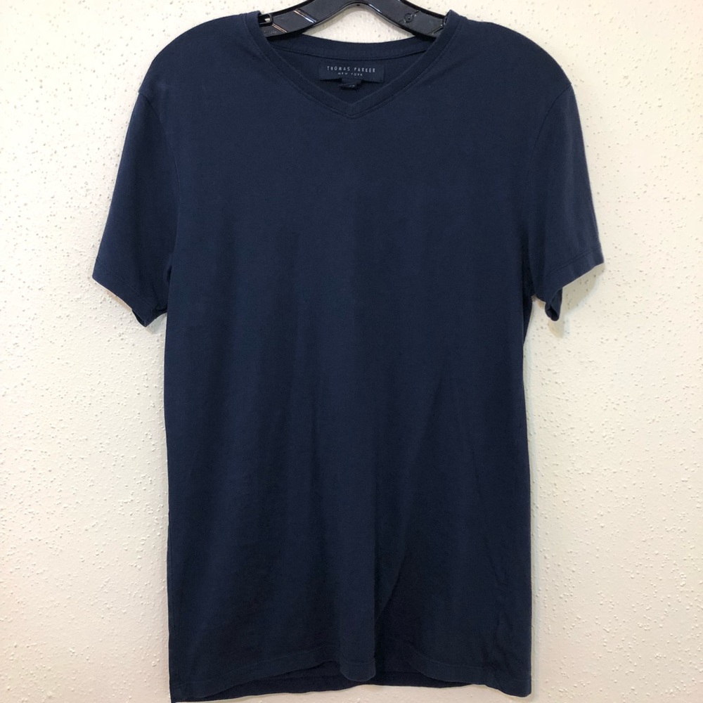 Thomas Parker Blue V Neck